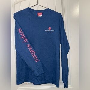 Simply Southern Let All That You Do Be Done In Love Moonrise Long Sleeve Tee